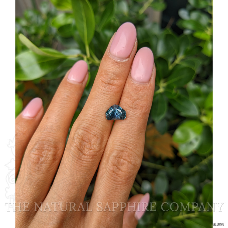 2.59 Ct. Bluish Green Sapphire from Montana