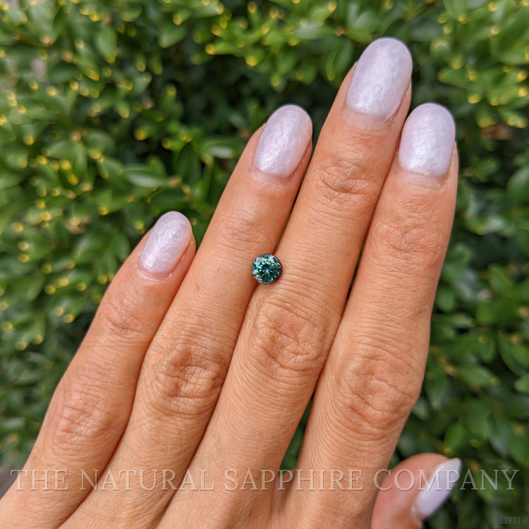 1.01 Ct. Bluish Green Sapphire from Montana