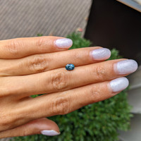 1.03 Ct. Bluish Green Sapphire from Montana Life Style