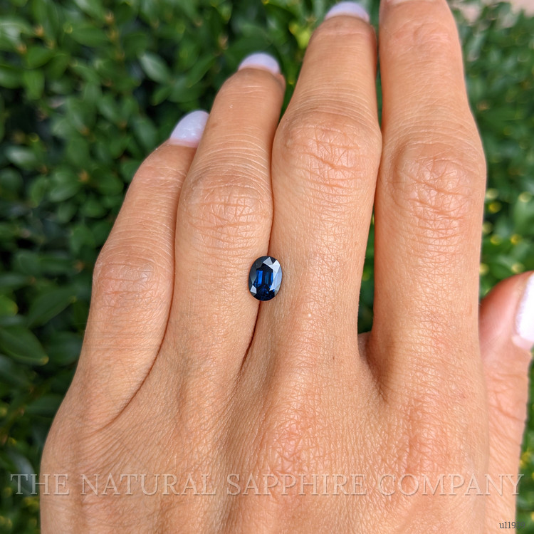 1.07 Ct. Greenish Blue Sapphire from Montana