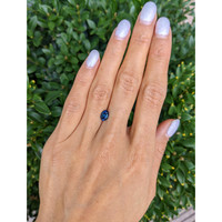1.07 Ct. Greenish Blue Sapphire from Montana Life Style
