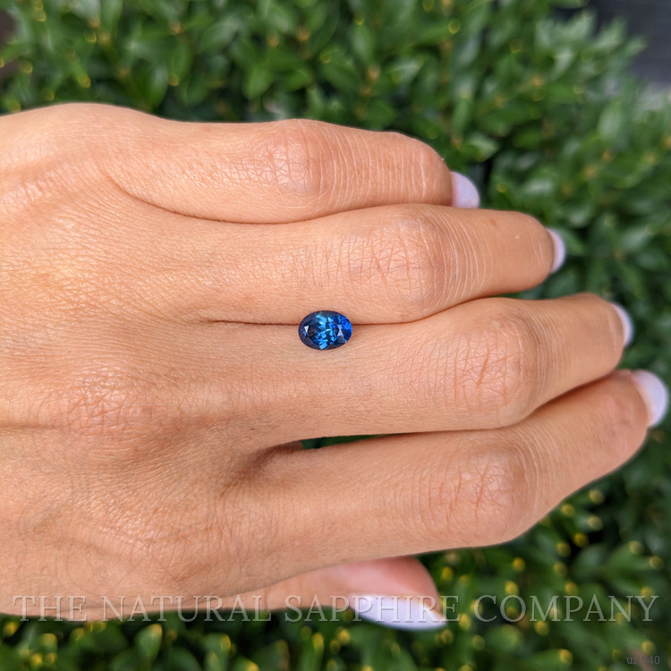 1.07 Ct. Greenish Blue Sapphire from Montana