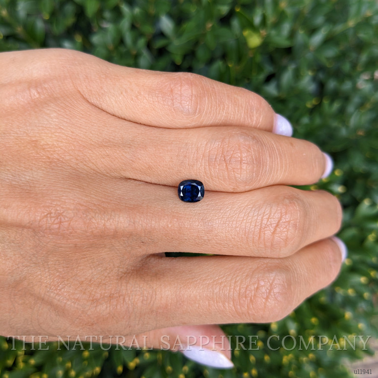 1.07 Ct. Greenish Blue Sapphire from Montana