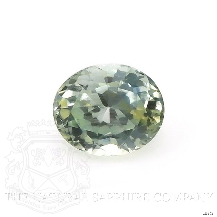 1.09 Ct. Yellowish Green Sapphire from Montana