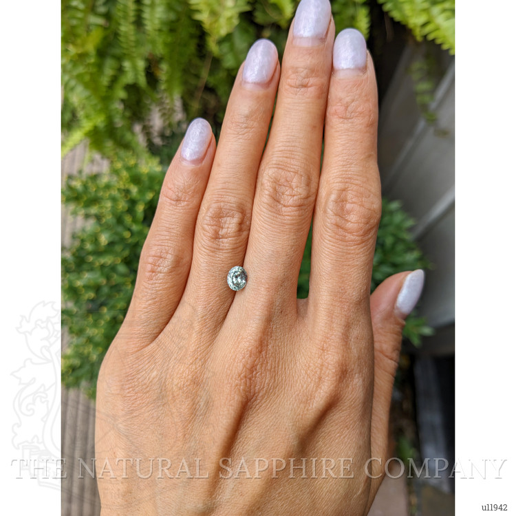 1.09 Ct. Yellowish Green Sapphire from Montana