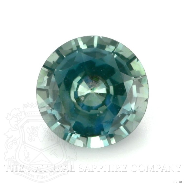 0.82 Ct. Bluish Green Sapphire from Ceylon (Sri Lanka)