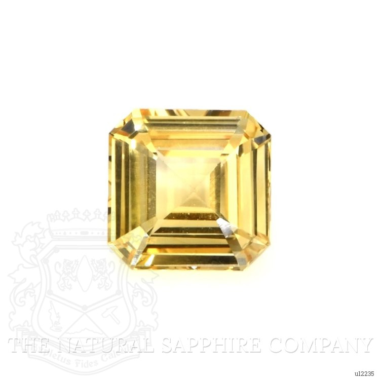 1.53 Ct. Orangish Yellow Sapphire from Ceylon (Sri Lanka)