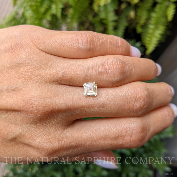 1.53 Ct. Orangish Yellow Sapphire from Ceylon (Sri Lanka)