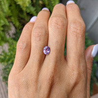 1.46 Ct. Purple Sapphire from Ceylon (Sri Lanka) Life Style