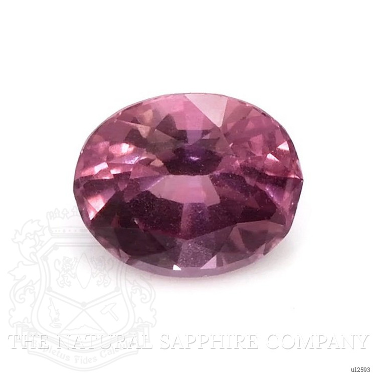 0.58 Ct. Purplish Pink Sapphire from Ceylon (Sri Lanka)