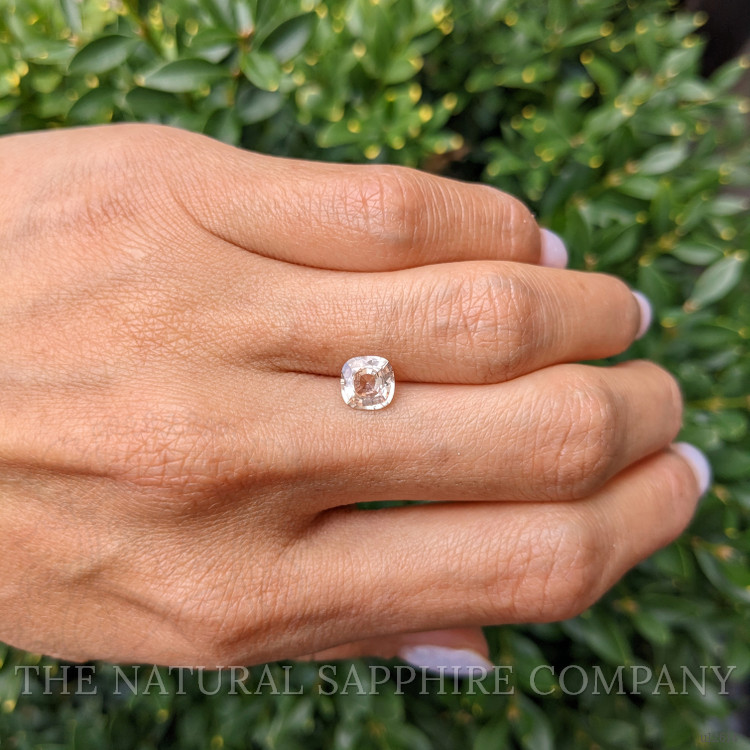 1.35 Ct. Peach Sapphire from Ceylon (Sri Lanka)