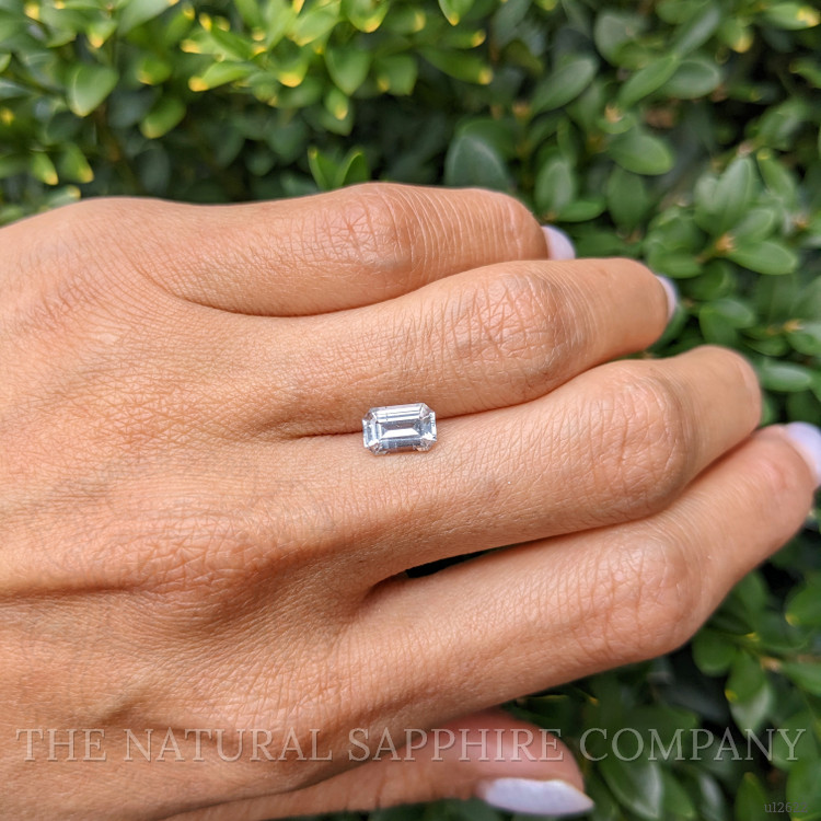 1.42 Ct. White Sapphire from Ceylon (Sri Lanka)