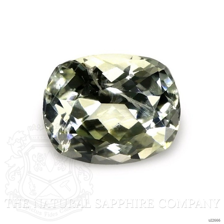 0.50 Ct. Yellowish Green Sapphire from Montana