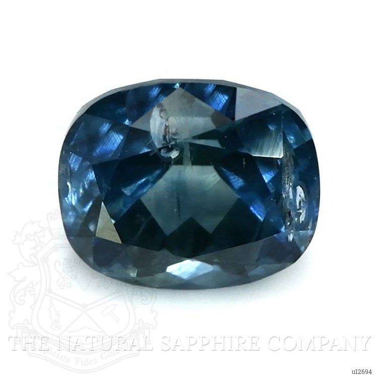 0.93 Ct. Greenish Blue Sapphire from Montana