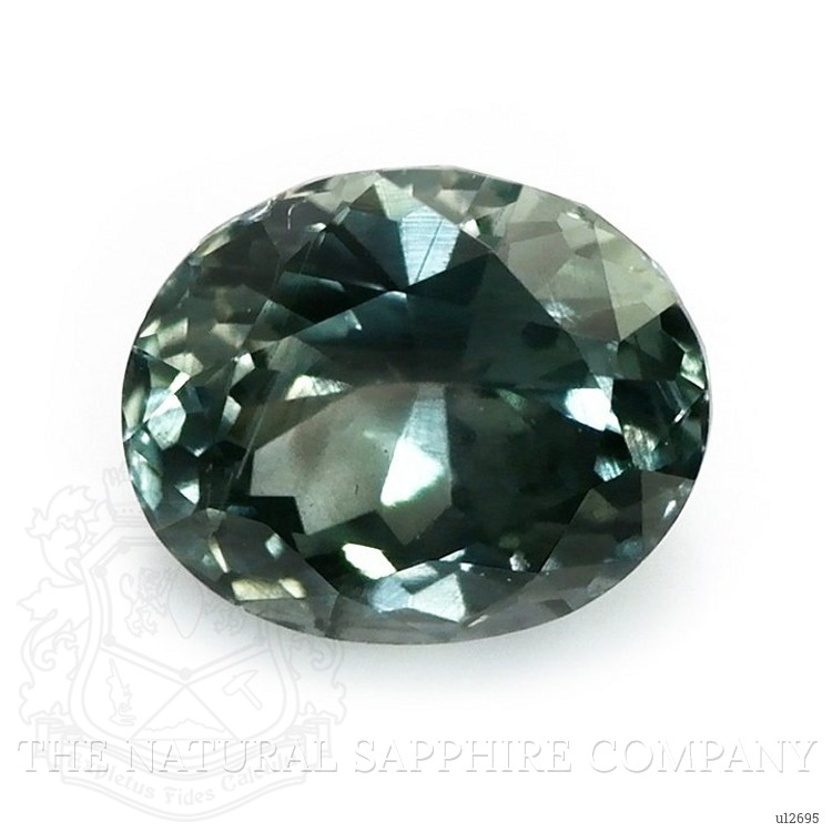 0.93 Ct. Green Sapphire from Montana
