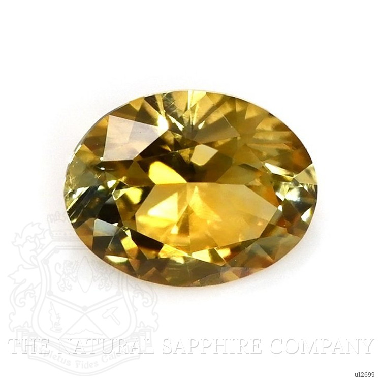 0.47 Ct. Yellowish Orange Sapphire from Montana