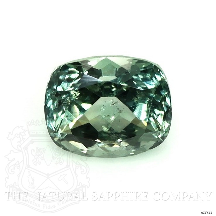 0.96 Ct. Green Sapphire from Montana