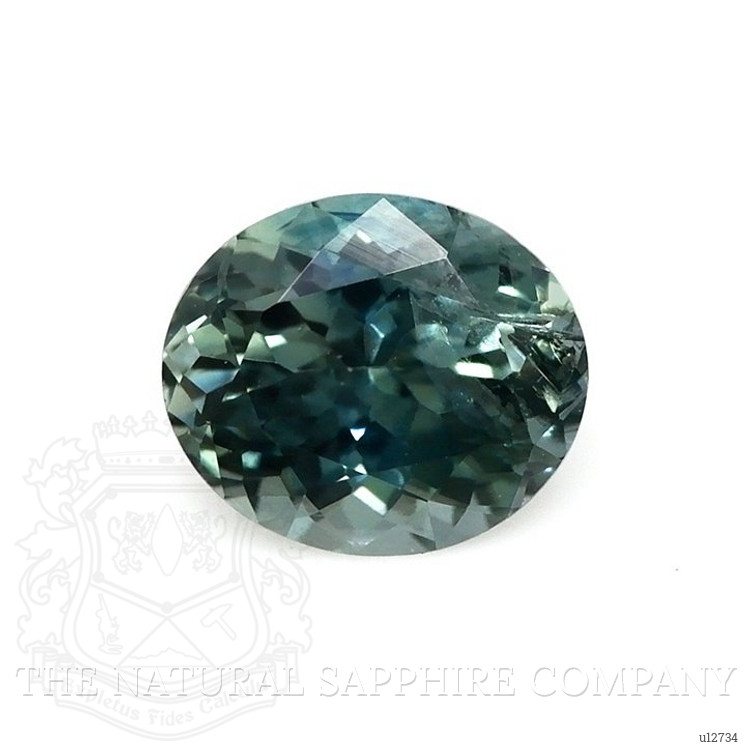 0.80 Ct. Bluish Green Sapphire from Montana