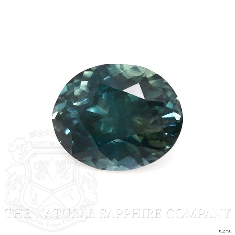 0.89 Ct. Greenish Blue Sapphire from Montana
