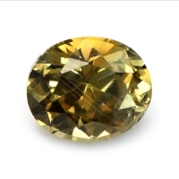0.87 Ct. Yellowish Brown Sapphire from Montana Video