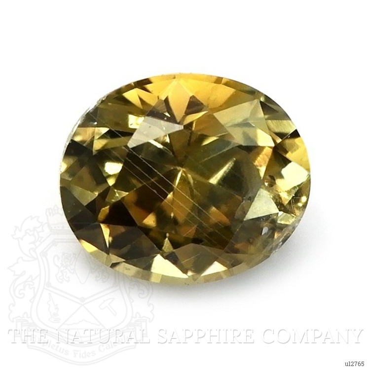 0.87 Ct. Yellowish Brown Sapphire from Montana
