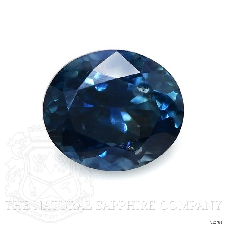 0.86 Ct. Greenish Blue Sapphire from Montana