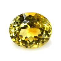 0.57 Ct. Greenish Yellow Sapphire from Montana Video