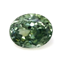 0.90 Ct. Green Sapphire from Montana Video