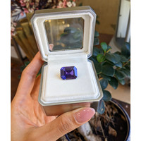 20.15 Ct. Purple Sapphire from Ceylon (Sri Lanka) Life Style