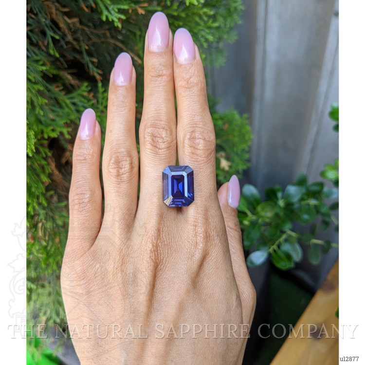 20.15 Ct. Purple Sapphire from Ceylon (Sri Lanka)