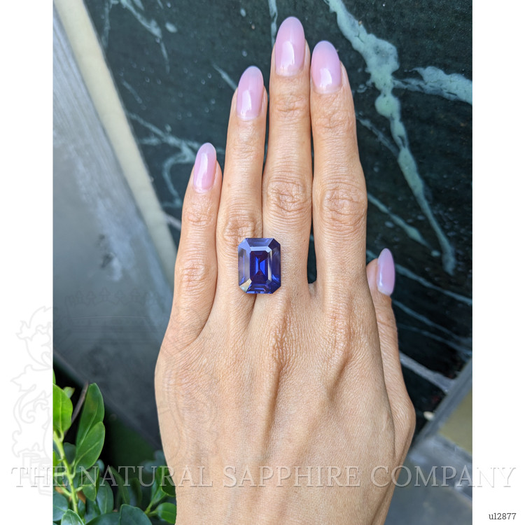 20.15 Ct. Purple Sapphire from Ceylon (Sri Lanka)