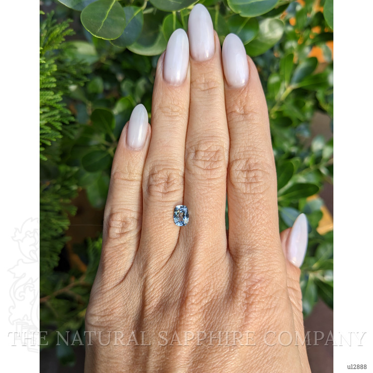 1.16 Ct. Greenish Blue Sapphire from Montana