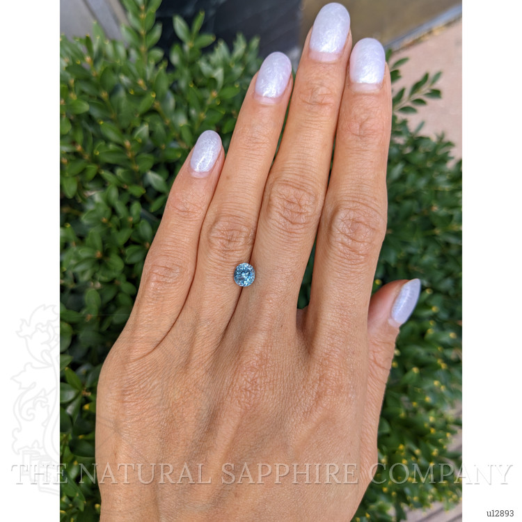 1.08 Ct. Greyish Blue Sapphire from Montana