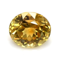 0.57 Ct. Yellowish Orange Sapphire from Montana Video