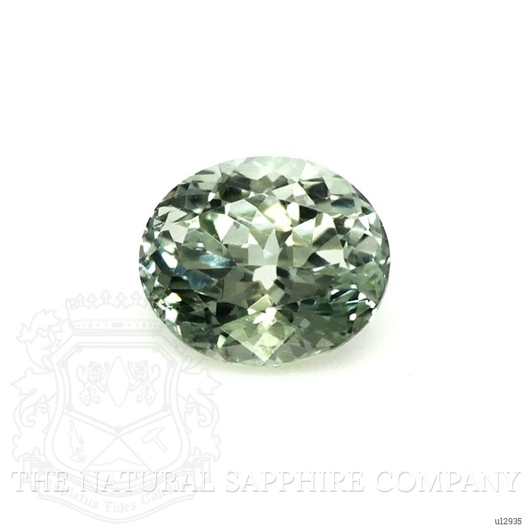 0.71 Ct. Green Sapphire from Montana