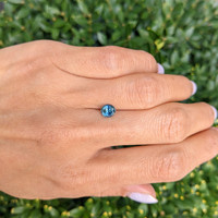 1.06 Ct. Greenish Blue Sapphire from Montana Life Style