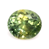 0.72 Ct. Yellowish Green Sapphire from Montana Video