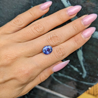 4.16 Ct. Color Change Sapphire from Ceylon (Sri Lanka) Life Style