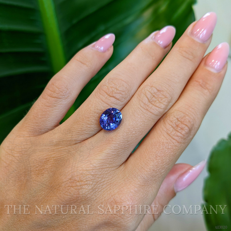 4.16 Ct. Color Change Sapphire from Ceylon (Sri Lanka)