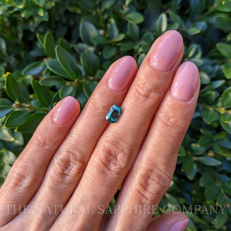 1.39 Ct. Bluish Green Sapphire from Tanzania