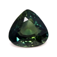 1.12 Ct. Bluish Green Sapphire from Tanzania Video