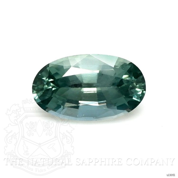 1.39 Ct. Bluish Green Sapphire from Montana