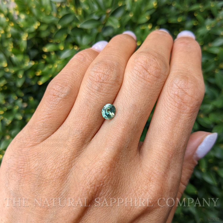 1.16 Ct. Yellowish Green Sapphire from Montana