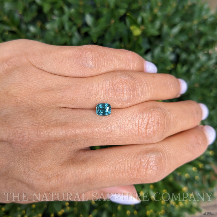 1.30 Ct. Bluish Green Sapphire from Montana