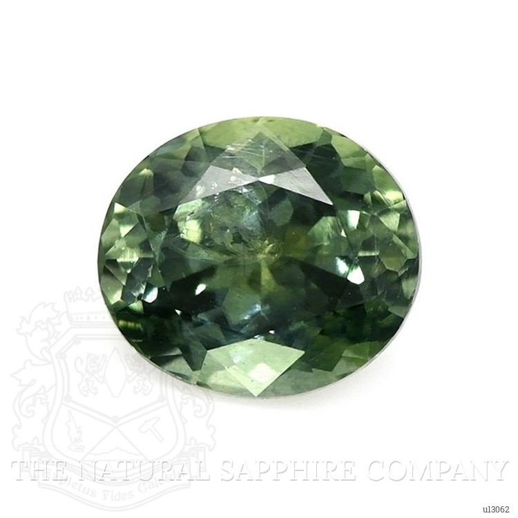 1.02 Ct. Green Sapphire from Montana