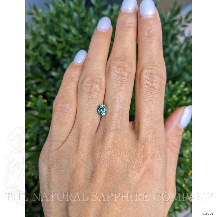 1.02 Ct. Green Sapphire from Montana