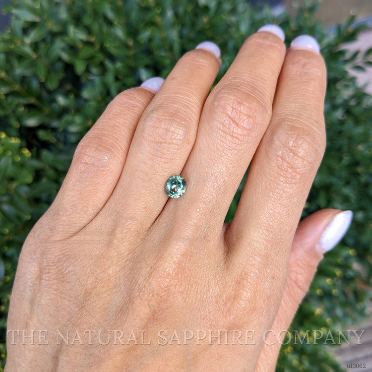1.02 Ct. Green Sapphire from Montana