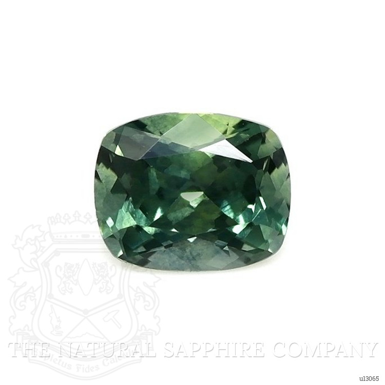 0.75 Ct. Green Sapphire from Montana