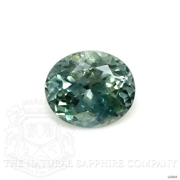 0.71 Ct. Bluish Green Sapphire from Montana