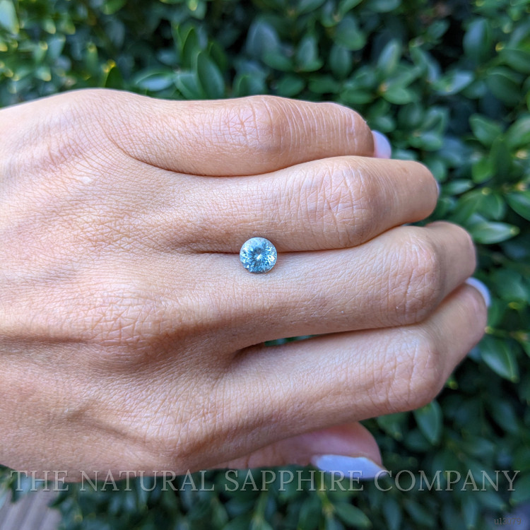 1.18 Ct. Greenish Blue Sapphire from Montana